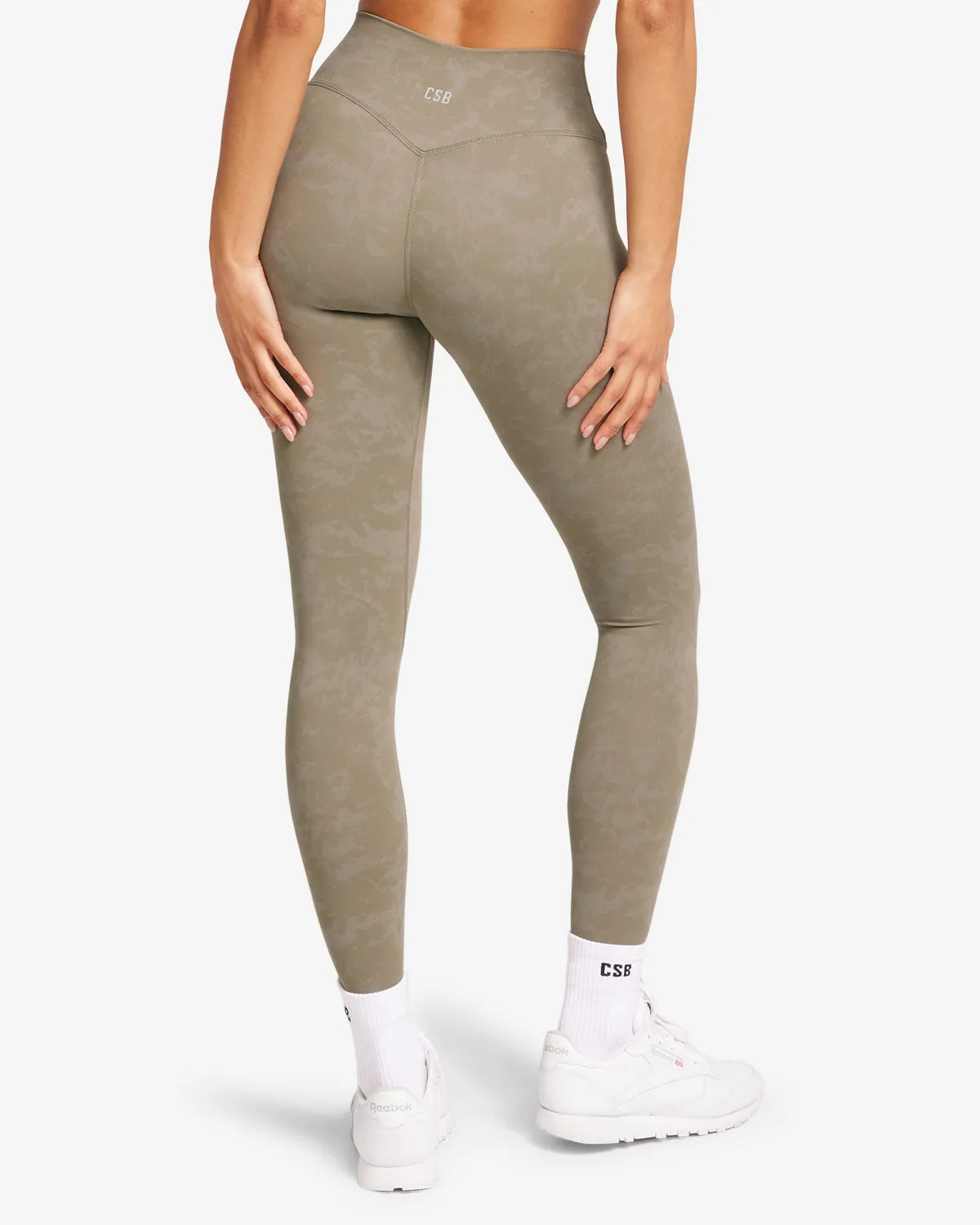 Fade Leggings | Olive sold by Crop Shop Boutique product image thumbnail 2