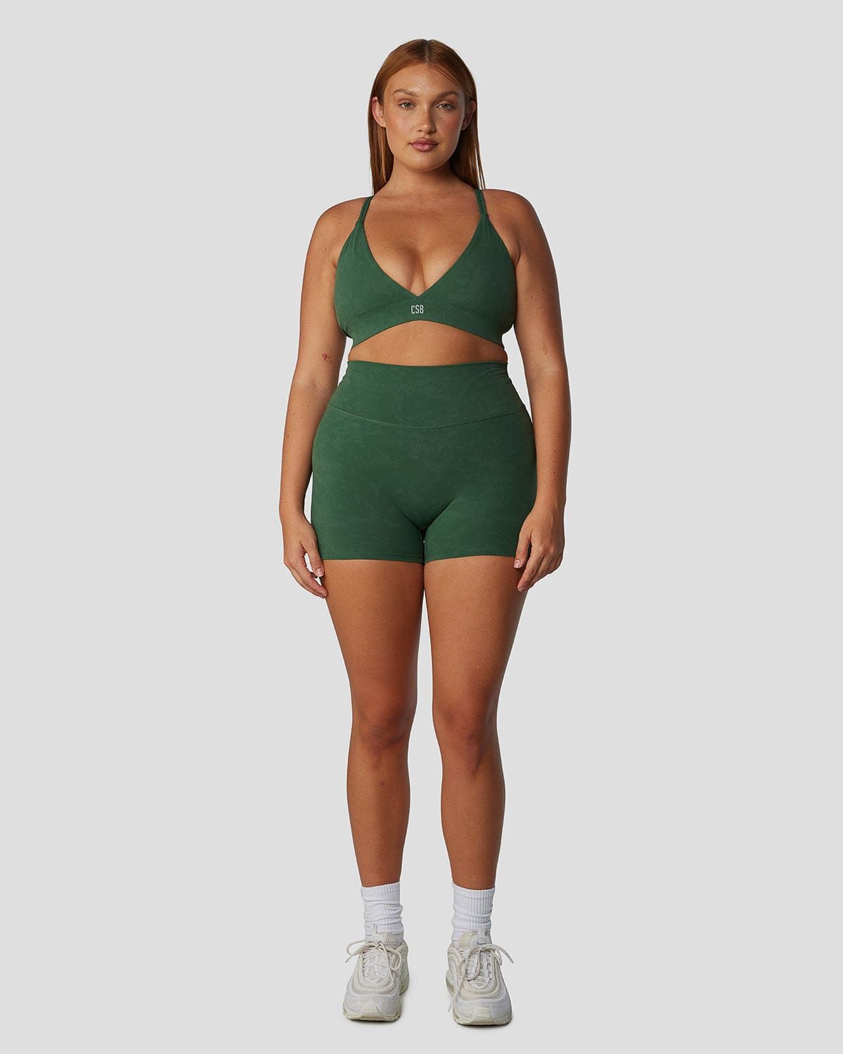Fade Shorts 4" | Basil sold by Crop Shop Boutique product image thumbnail 6
