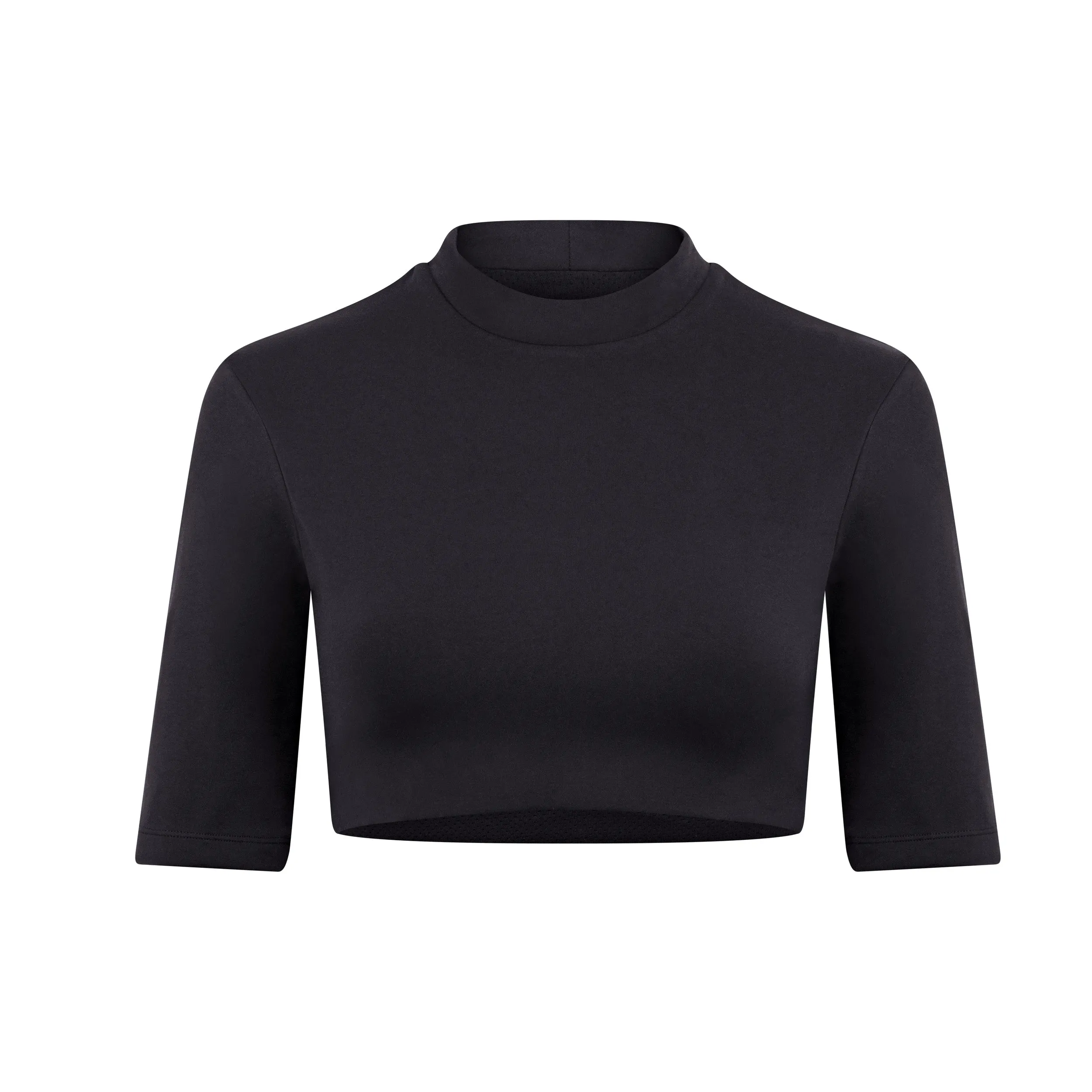 IM Serenity Cropped Biker Top | Black sold by Crop Shop Boutique product image thumbnail 5