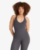 Form Halter Tank | Charcoal sold by Crop Shop Boutique