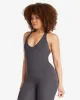 Form Halter Tank | Charcoal sold by Crop Shop Boutique