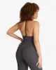 Form Halter Tank | Charcoal sold by Crop Shop Boutique