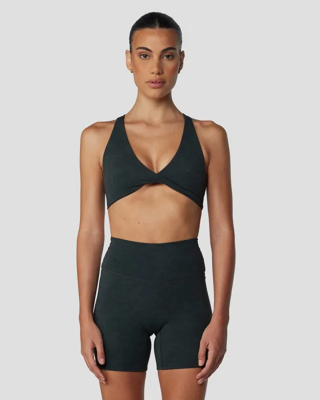 Fade Sierra Crop | Evergreen sold by Crop Shop Boutique