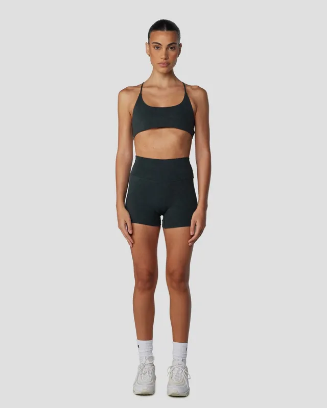 Fade Shorts 4" | Evergreen sold by Crop Shop Boutique