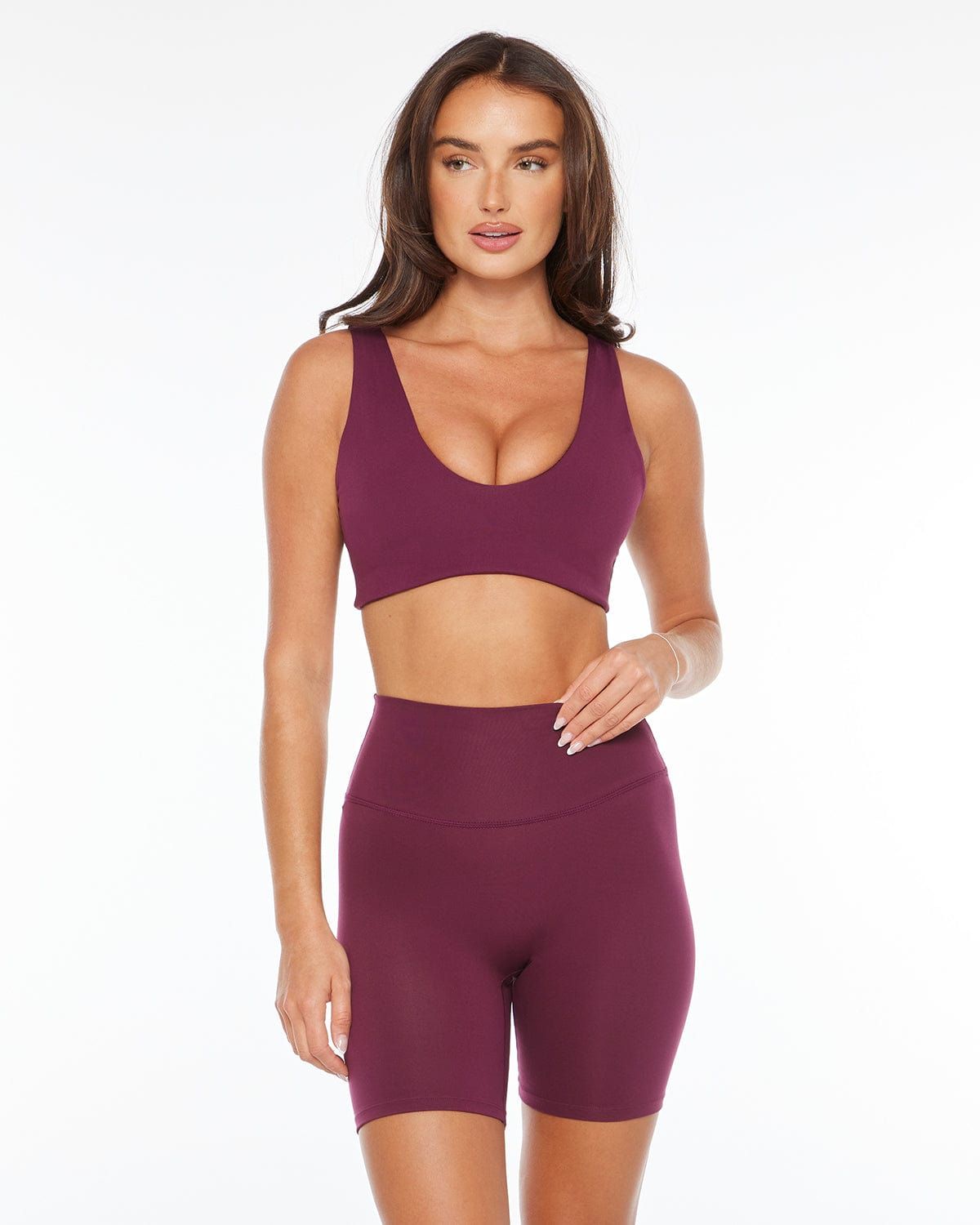 Imperfect - Serenity Sadie Crop | Sangria sold by Crop Shop Boutique