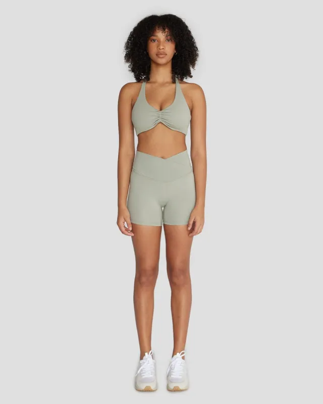 Serenity Crossover Shorts 4" | Balance sold by Crop Shop Boutique