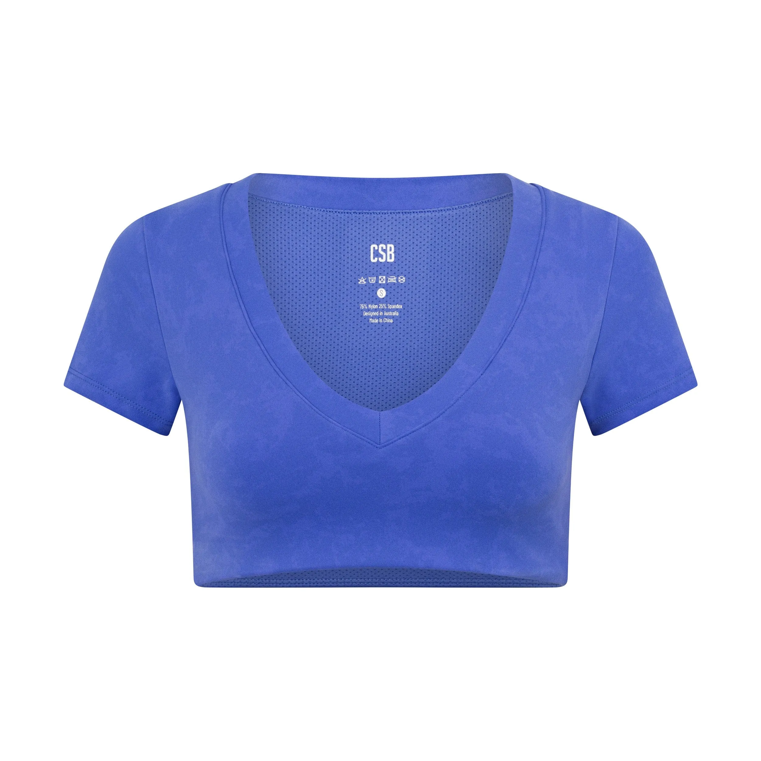 Fade River Crop | Royal sold by Crop Shop Boutique product image thumbnail 4