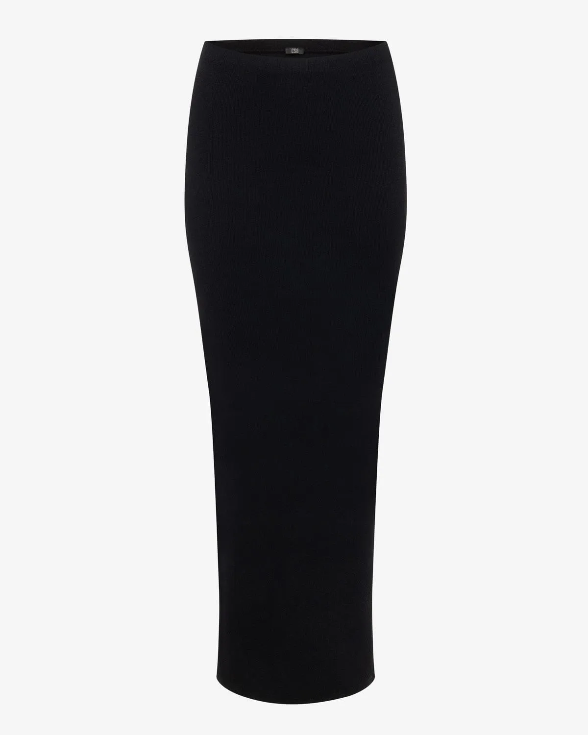Rib Maxi Skirt | Black sold by Crop Shop Boutique product image thumbnail 4