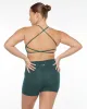 Serenity Lexi Crop | Forest Green sold by Crop Shop Boutique
