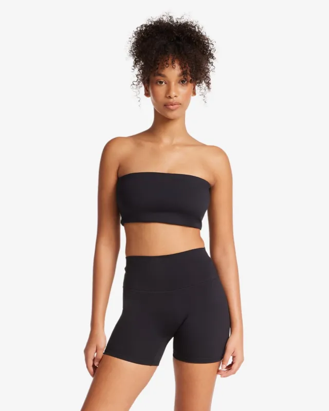 Serenity Arya Bandeau | Black sold by Crop Shop Boutique