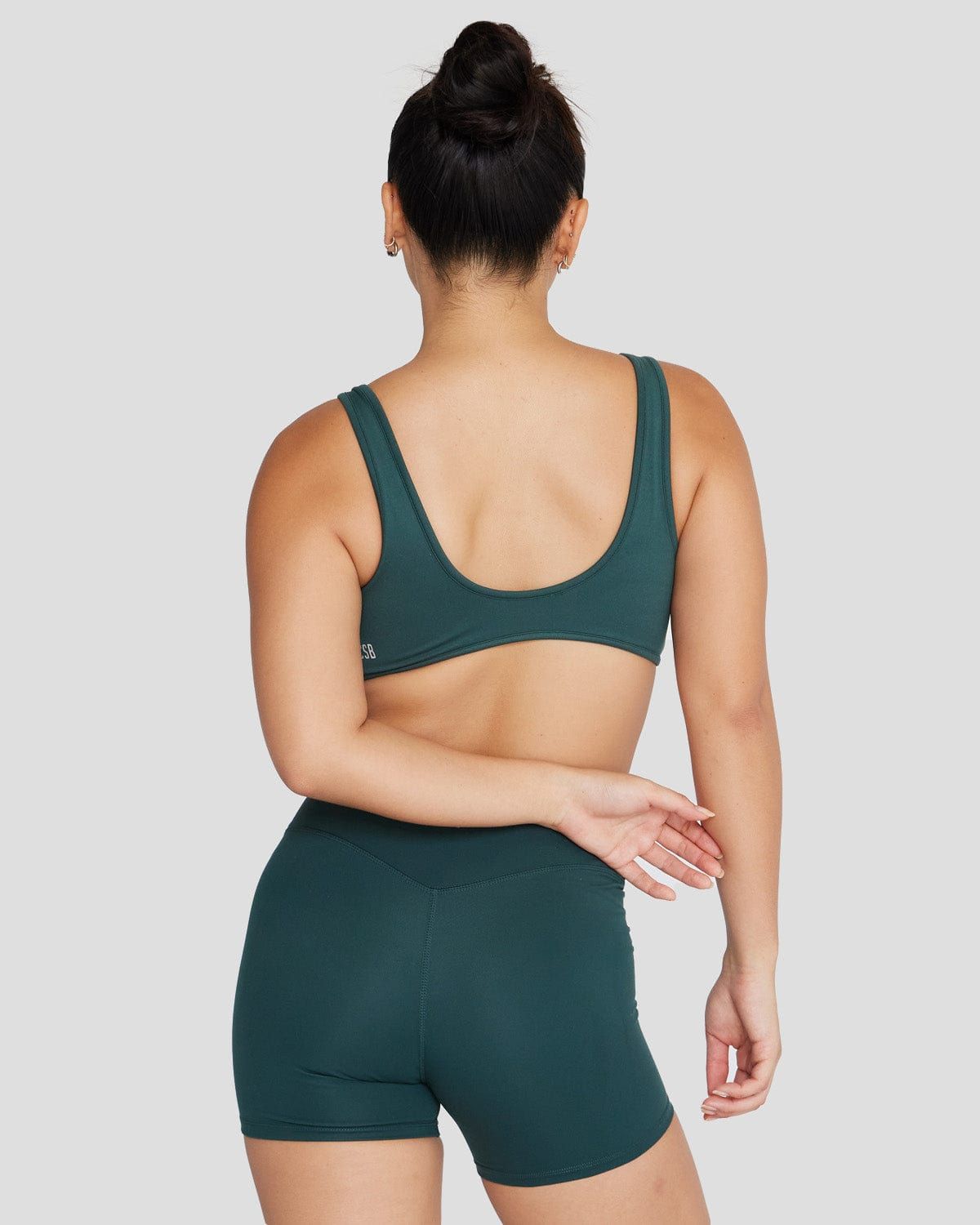 Serenity Isla Crop | Forest Green sold by Crop Shop Boutique product image thumbnail 2