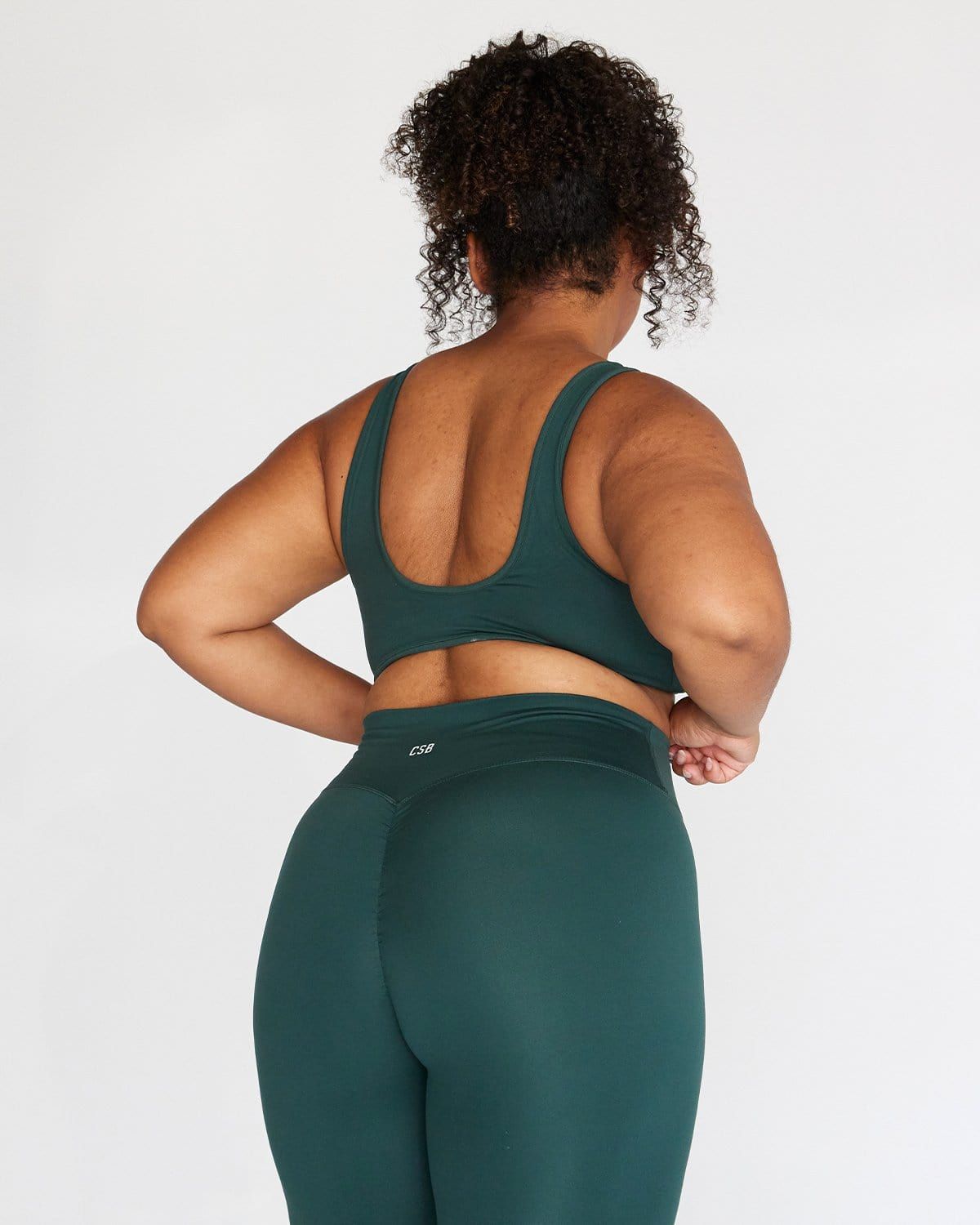 Serenity Isla Crop | Forest Green sold by Crop Shop Boutique product image thumbnail 6