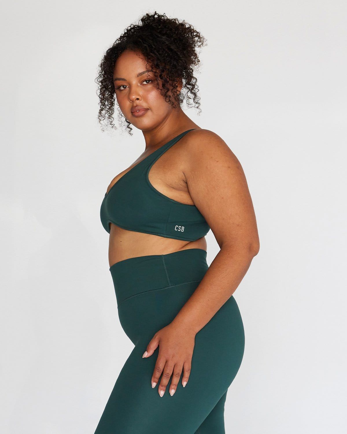 Serenity Isla Crop | Forest Green sold by Crop Shop Boutique product image thumbnail 7