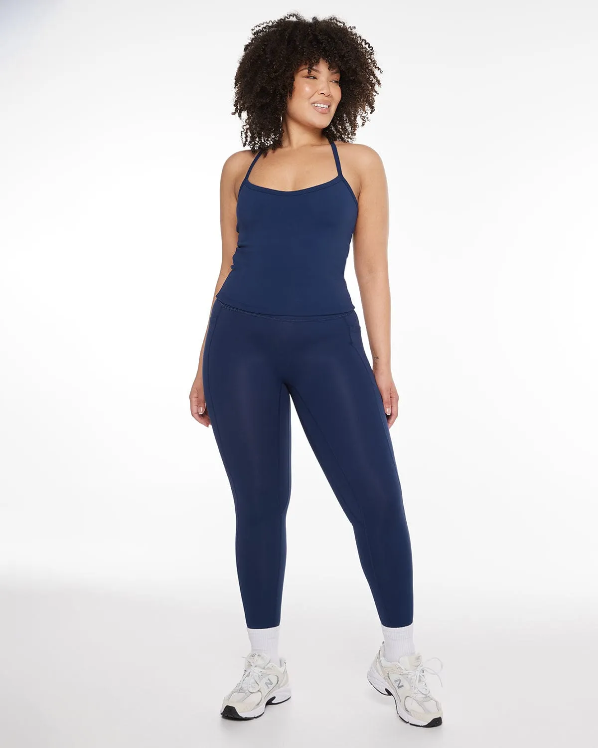 Activluxe Pocket Leggings | Navy sold by Crop Shop Boutique product image thumbnail 5
