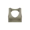 IM Serenity Open Back Crop | Vintage Khaki sold by Crop Shop Boutique