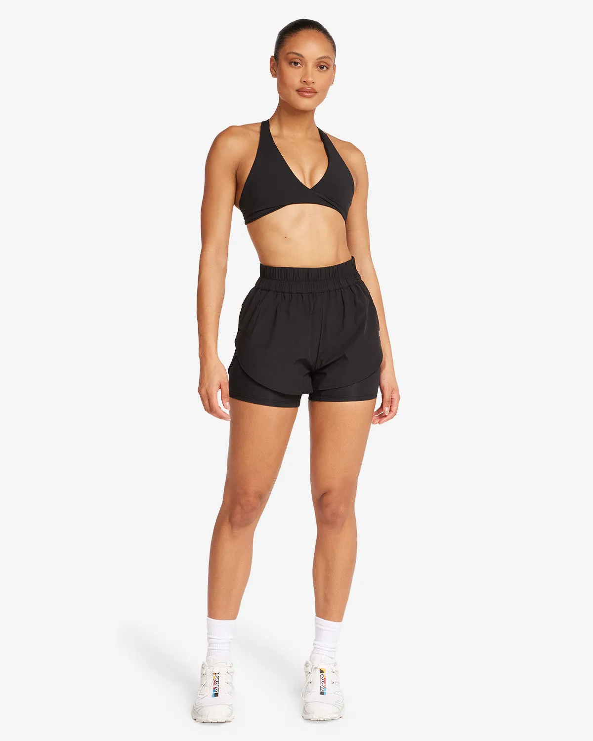 CSB Run Shorts | Black sold by Crop Shop Boutique