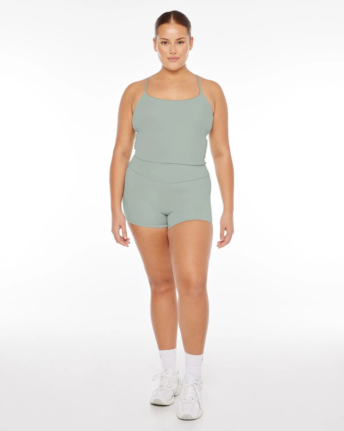 Freedom Scrunch Shorts 4" | Mineral sold by Crop Shop Boutique product image thumbnail 5