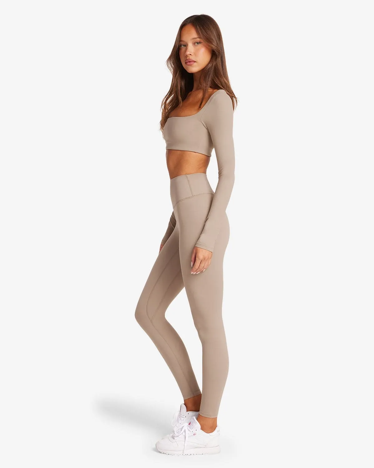 Freedom Leggings | Almond sold by Crop Shop Boutique product image thumbnail 3