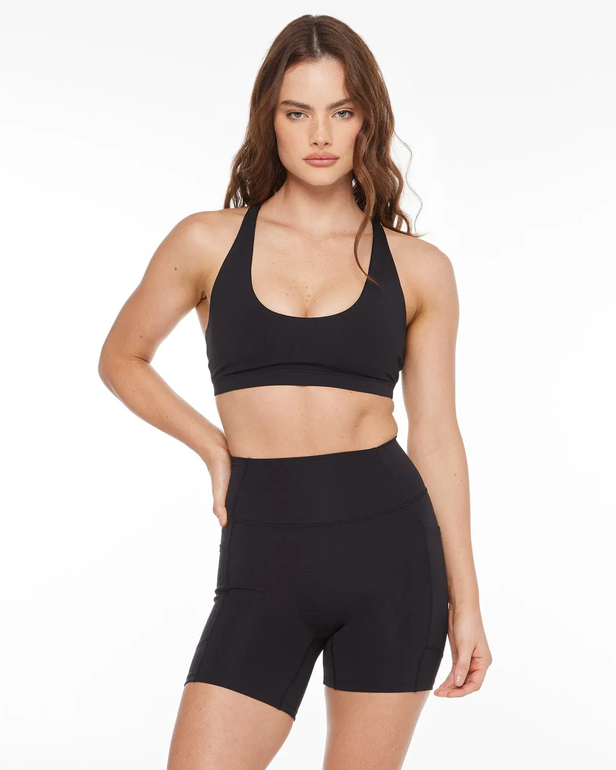 Activluxe Aly Crop | Black sold by Crop Shop Boutique product image thumbnail 2