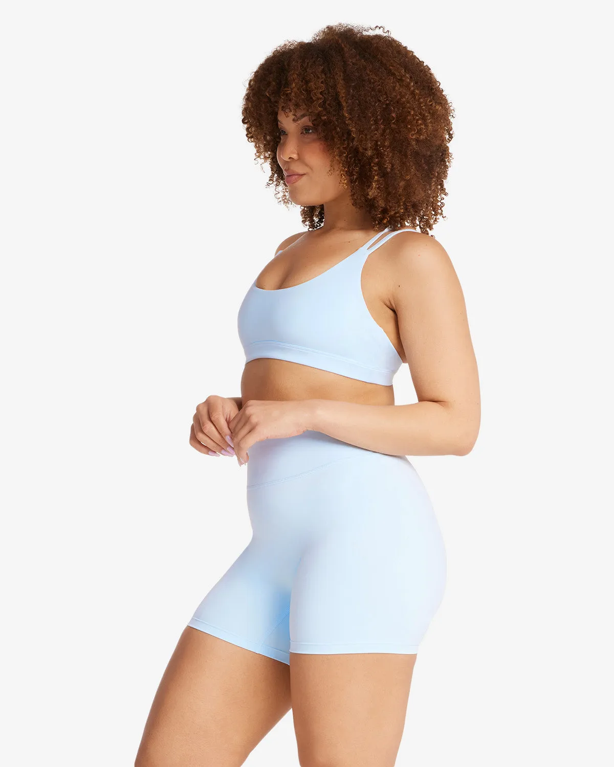 Form Cece Crop | Powder Blue sold by Crop Shop Boutique product image thumbnail 2