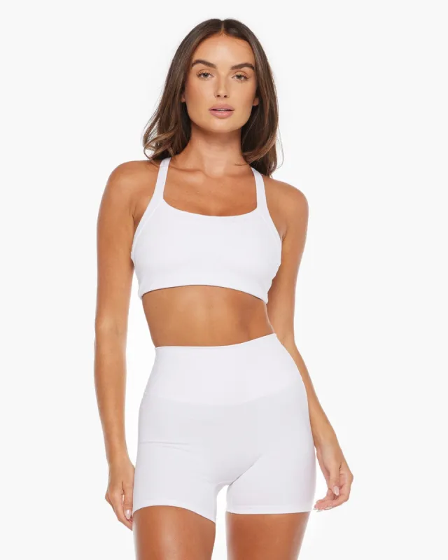 Serenity Lila Crop | White sold by Crop Shop Boutique