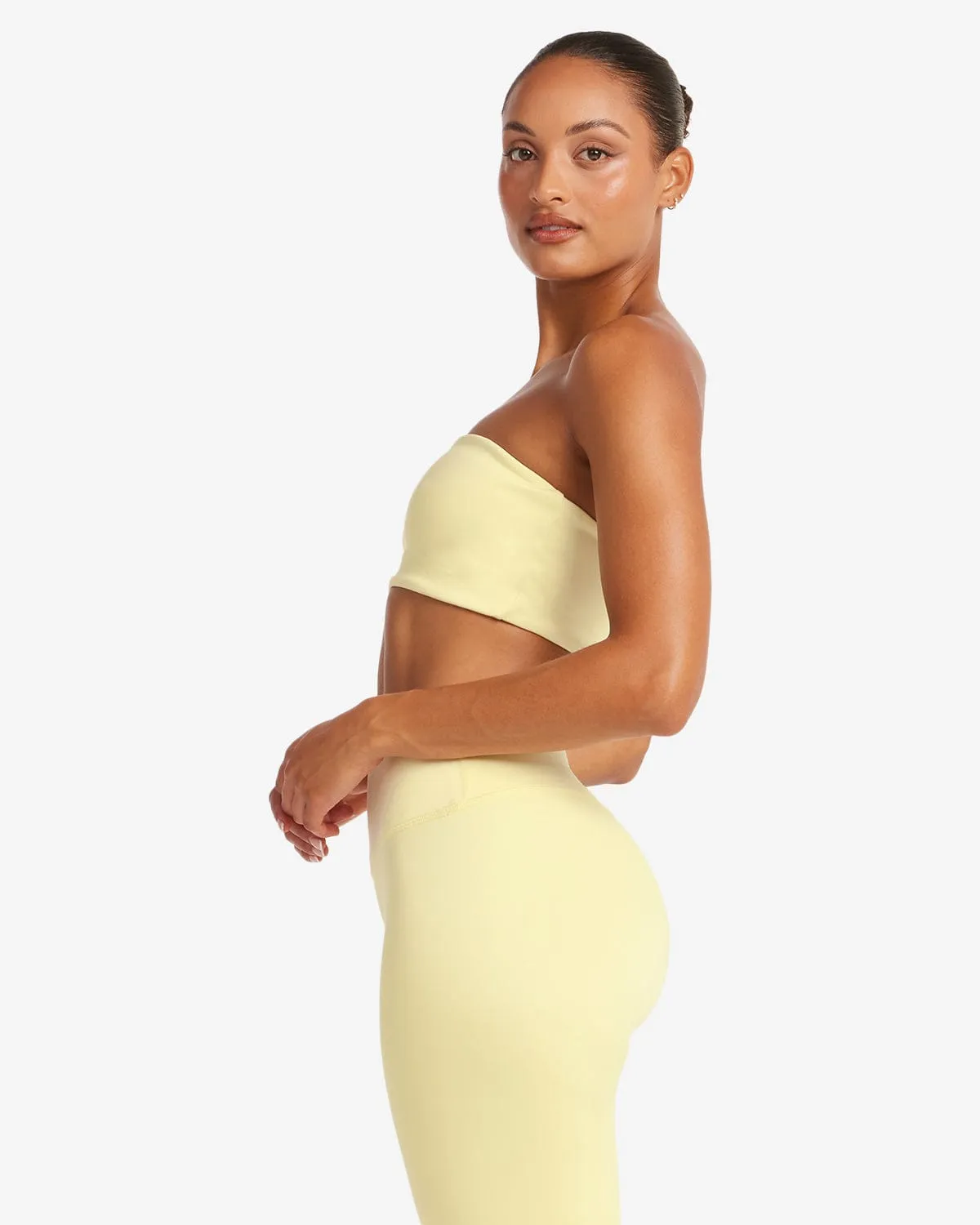 Serenity Alyssa Bandeau | Lemon sold by Crop Shop Boutique product image thumbnail 4