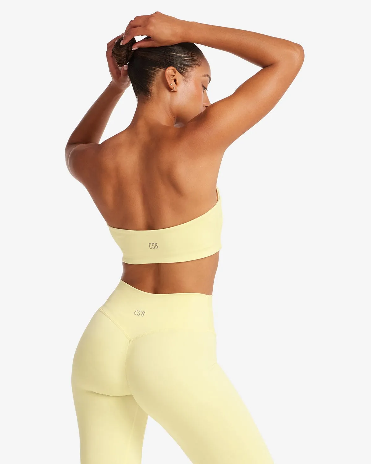 Serenity Alyssa Bandeau | Lemon sold by Crop Shop Boutique product image thumbnail 3