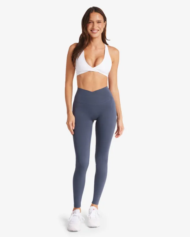 Serenity Scrunch Crossover Leggings | Studio sold by Crop Shop Boutique