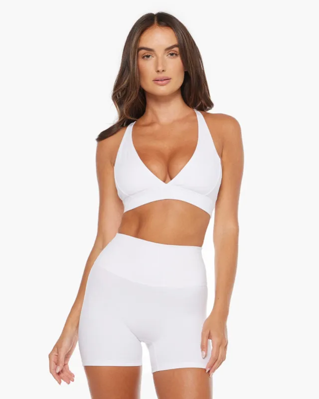 Serenity Cora Crop | White sold by Crop Shop Boutique