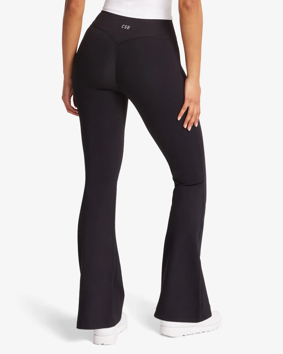 Form Flare Leggings | Black sold by Crop Shop Boutique product image thumbnail 3
