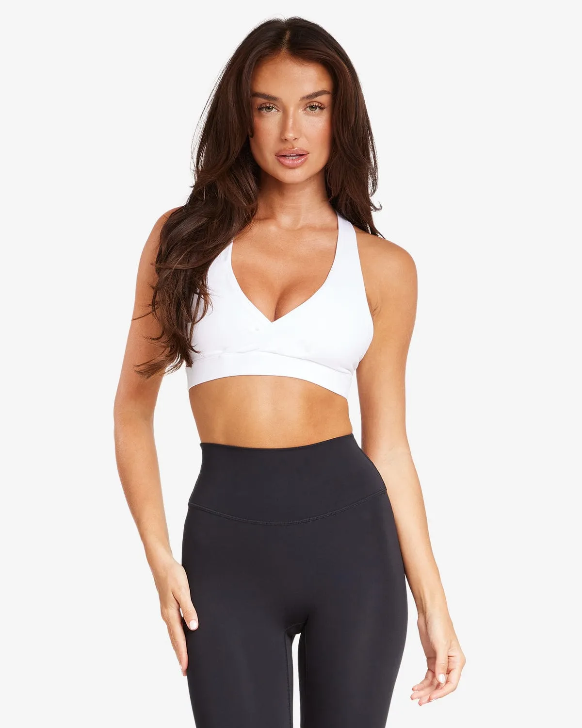 Serenity Bella Crop | White sold by Crop Shop Boutique