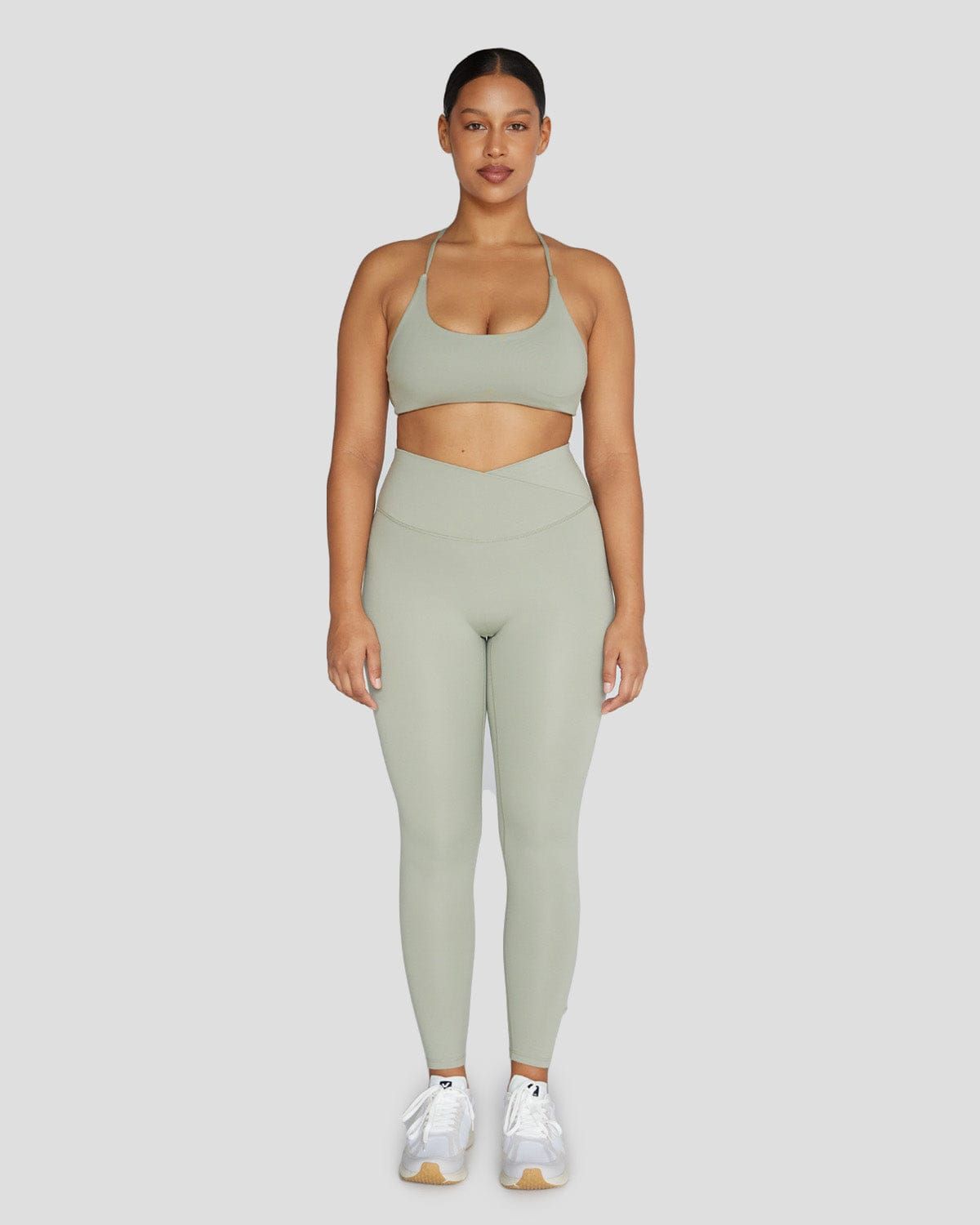 Serenity Scrunch Crossover Leggings | Balance sold by Crop Shop Boutique product image thumbnail 5