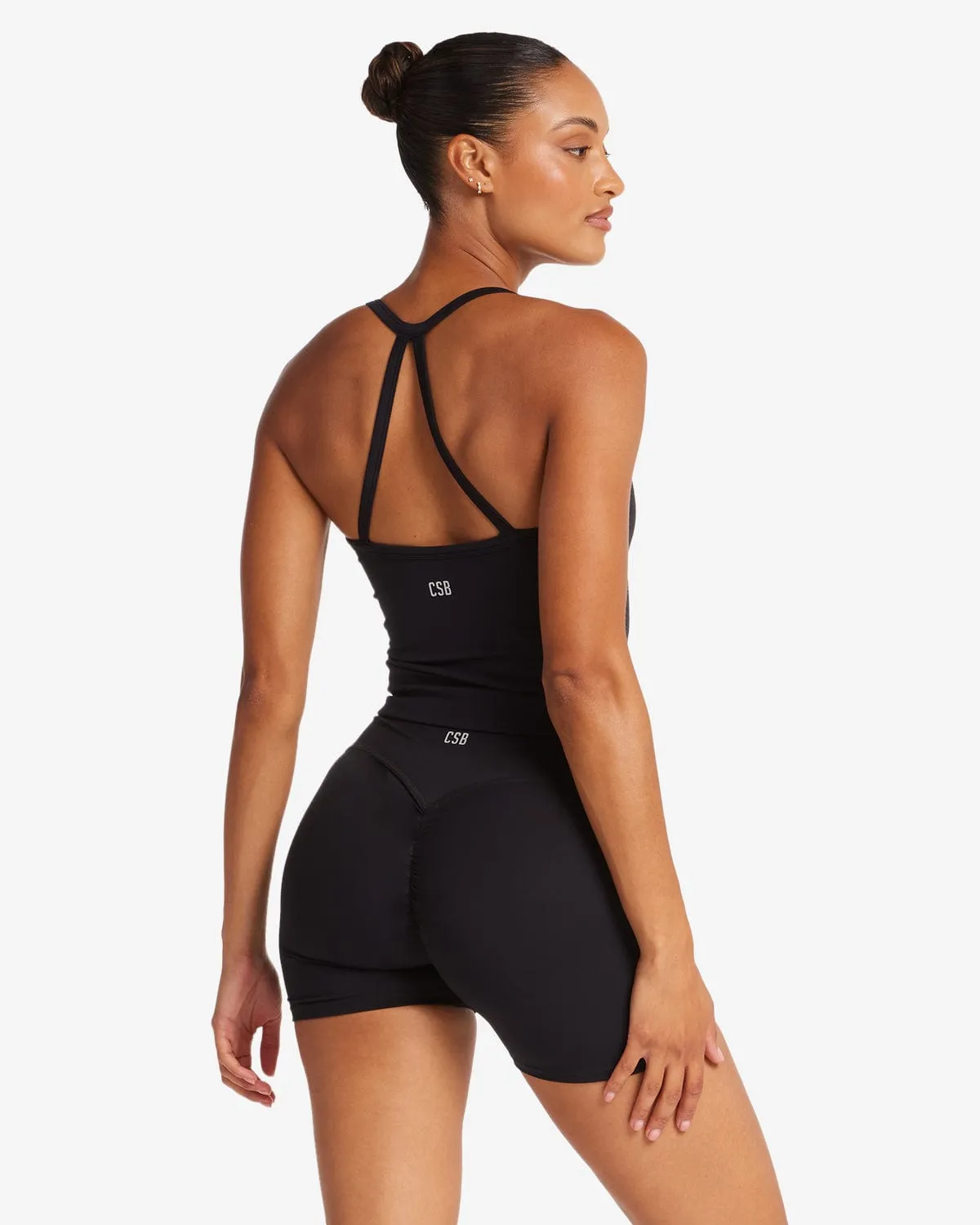 Activluxe Mina Tank | Black sold by Crop Shop Boutique product image thumbnail 2