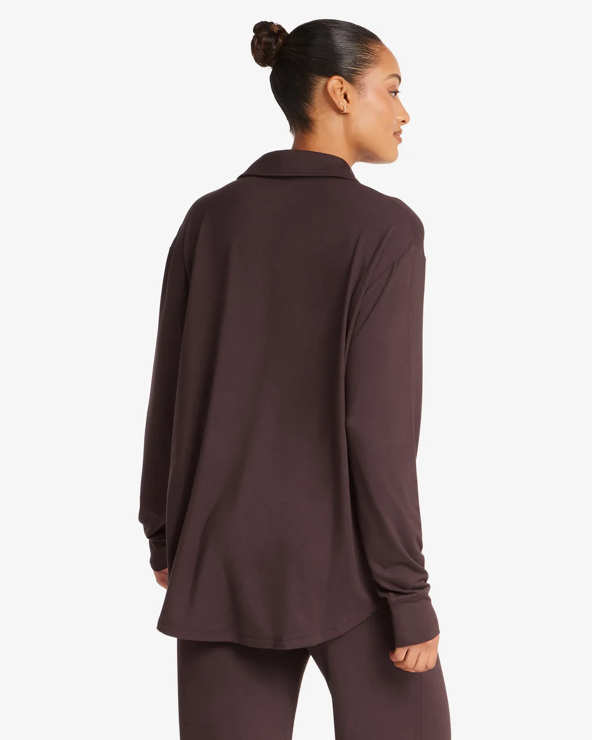 Sleep Shirt | Espresso sold by Crop Shop Boutique product image thumbnail 3