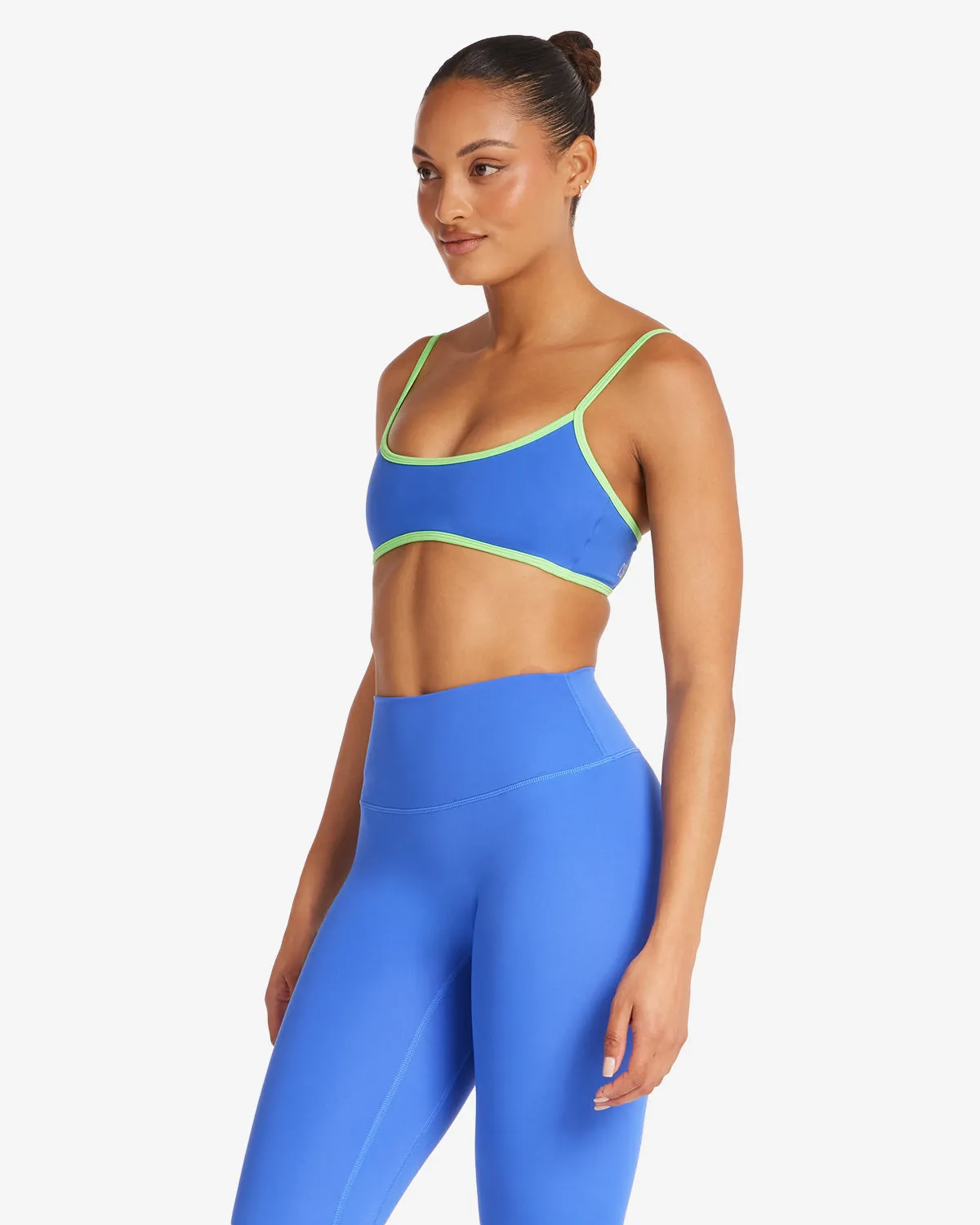 Serenity Ayla Crop | Royal/Lime sold by Crop Shop Boutique product image thumbnail 4