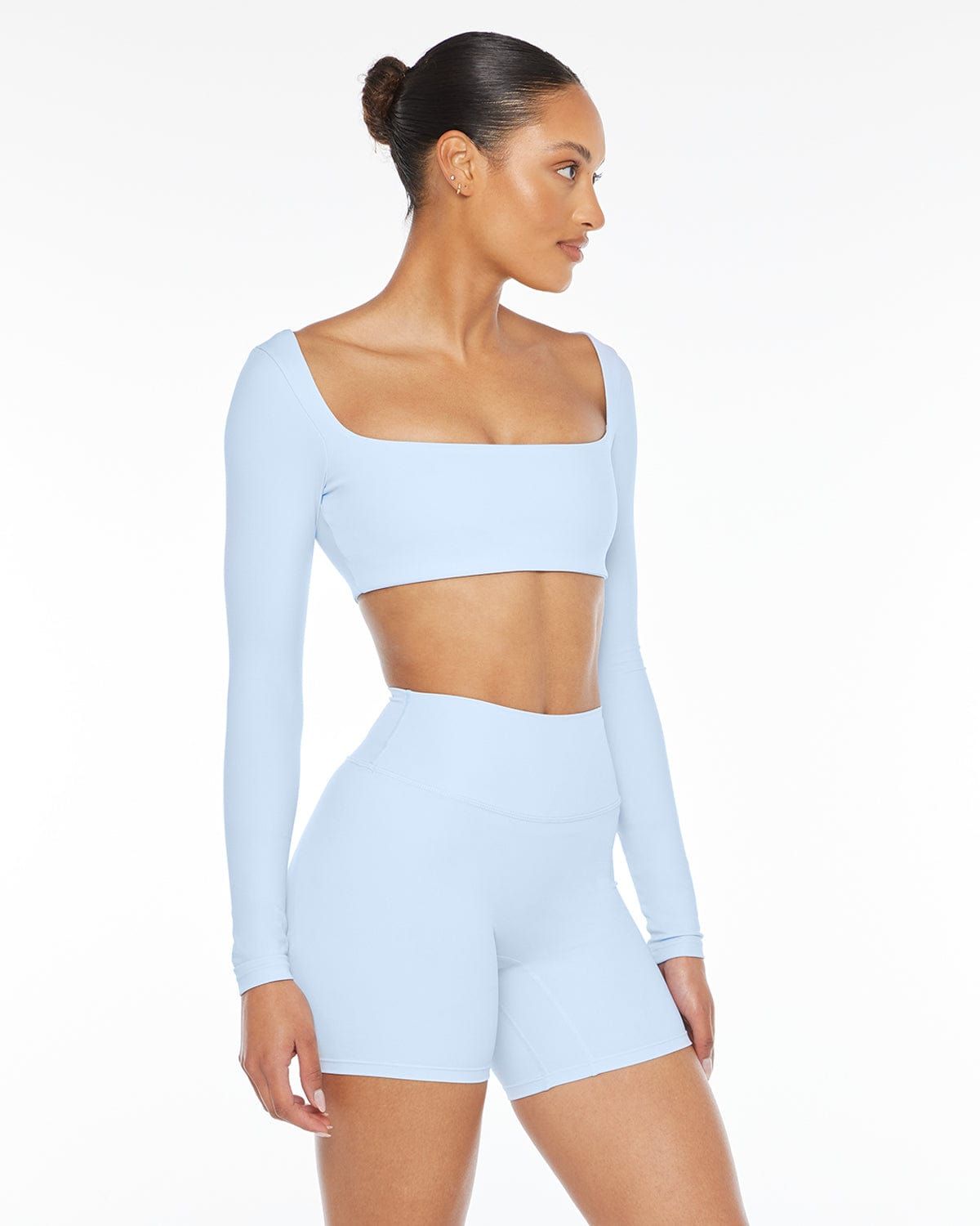 Freedom Scoop Long Sleeve Crop | Ice sold by Crop Shop Boutique product image thumbnail 3