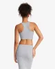 Rib Cropped Tank | Cloud Marl sold by Crop Shop Boutique