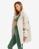 Puffer Jacket | Fawn sold by Crop Shop Boutique