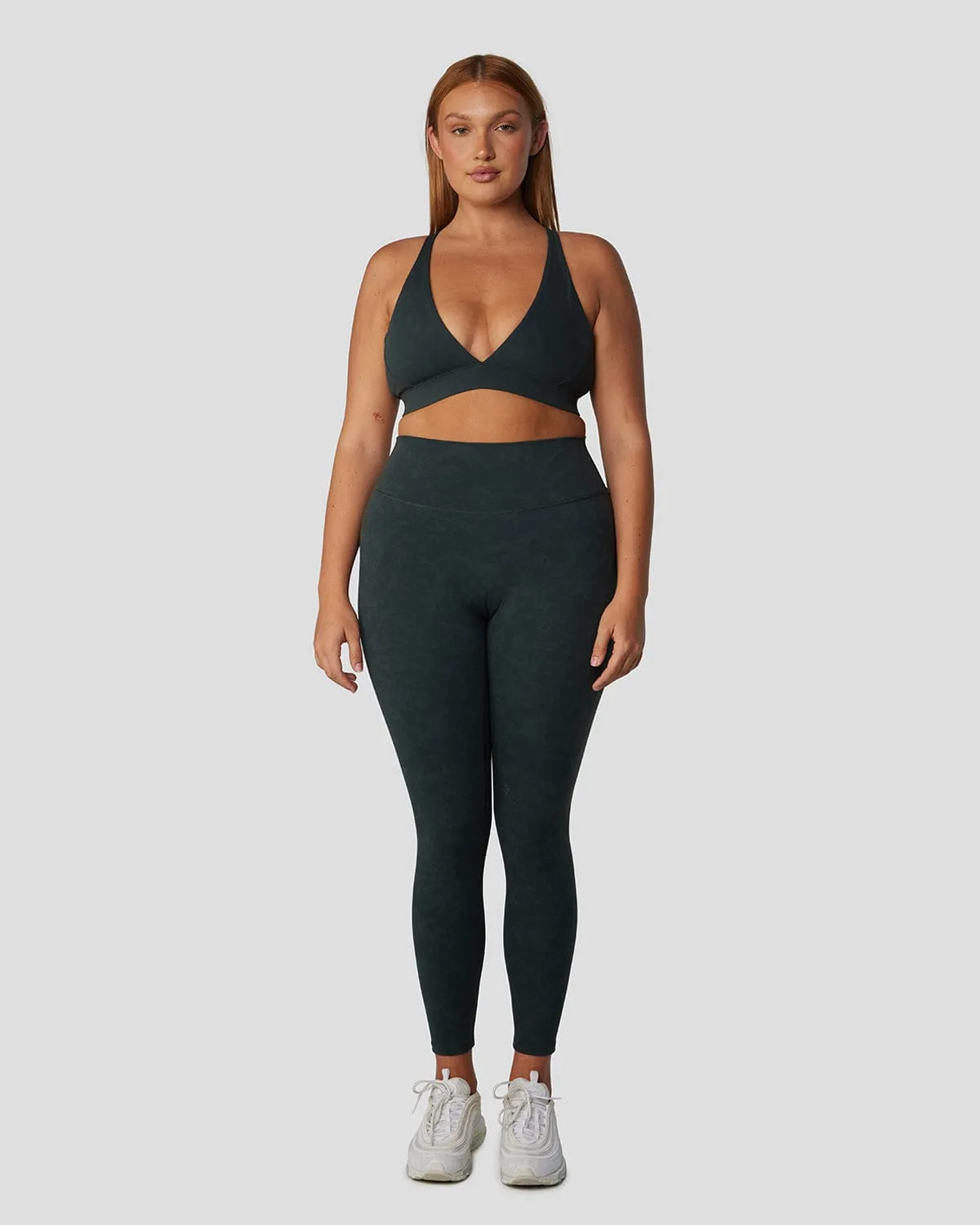 Fade Scrunch Leggings | Evergreen sold by Crop Shop Boutique product image thumbnail 5
