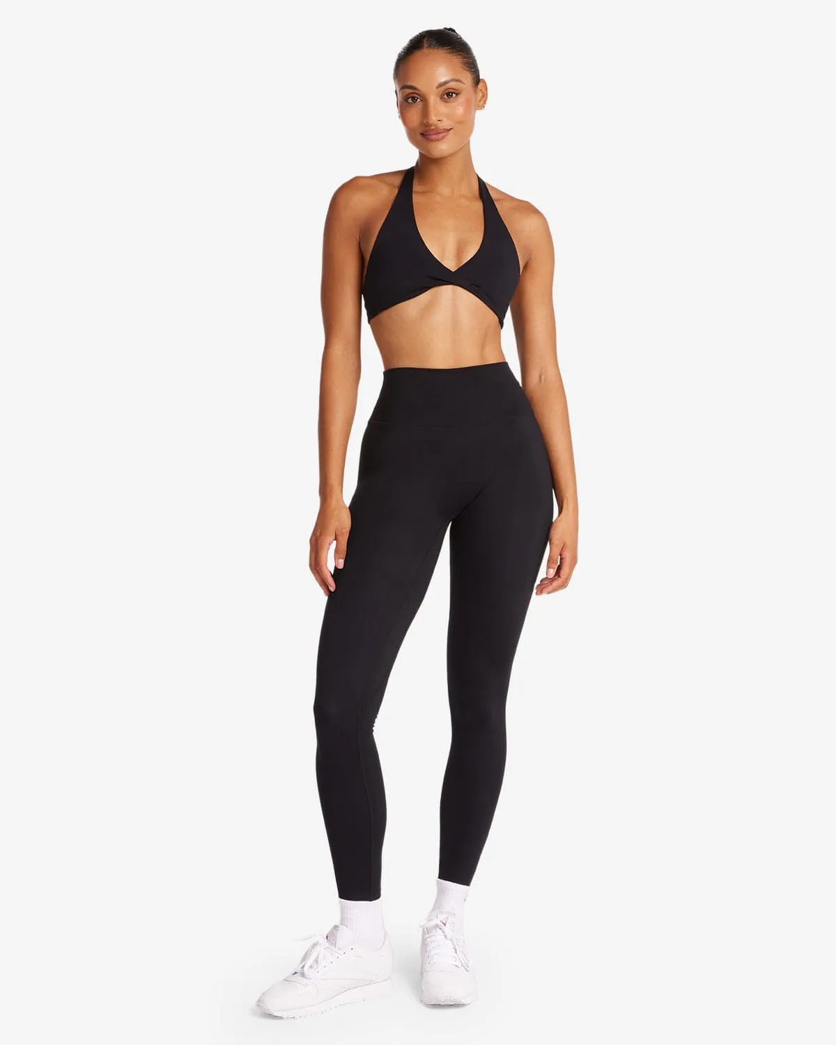 Serenity Scrunch Leggings | Black sold by Crop Shop Boutique