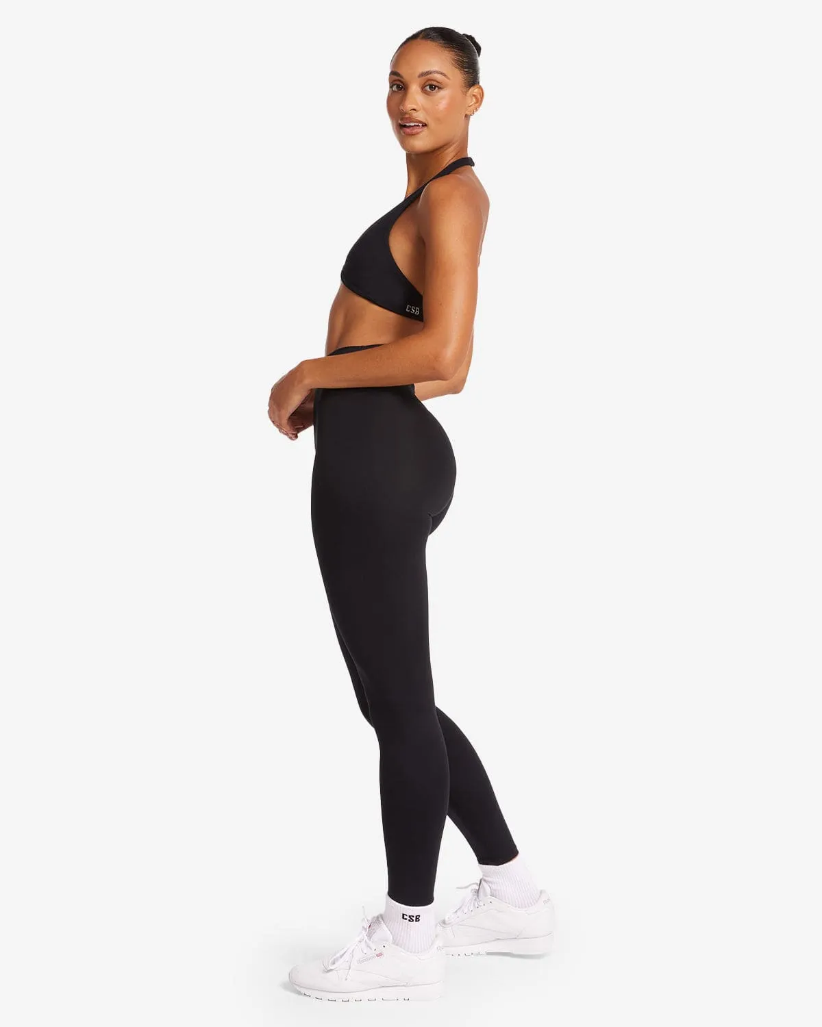Serenity Scrunch Leggings | Black sold by Crop Shop Boutique product image thumbnail 3