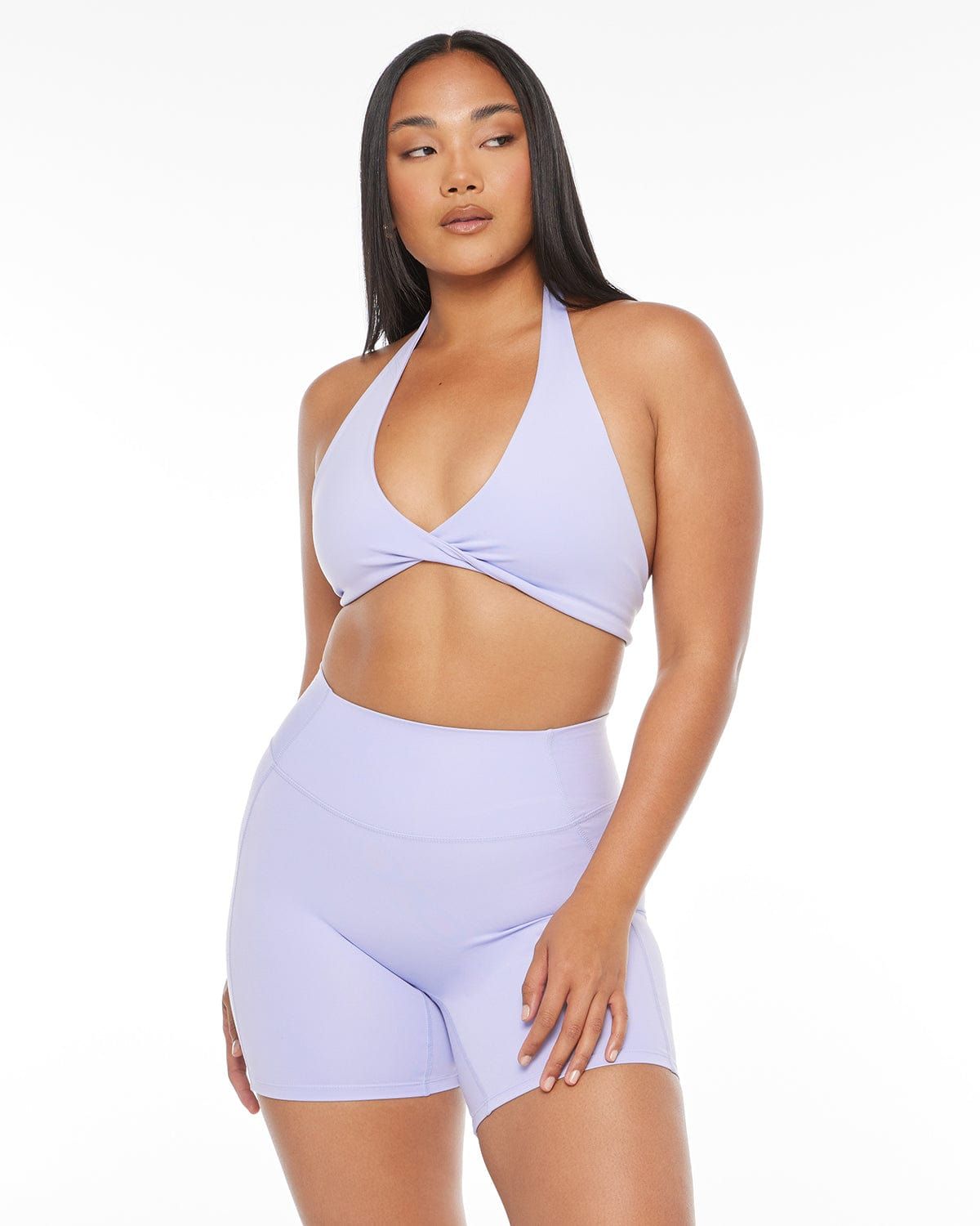 Serenity Blake Crop | Lilac Frost sold by Crop Shop Boutique