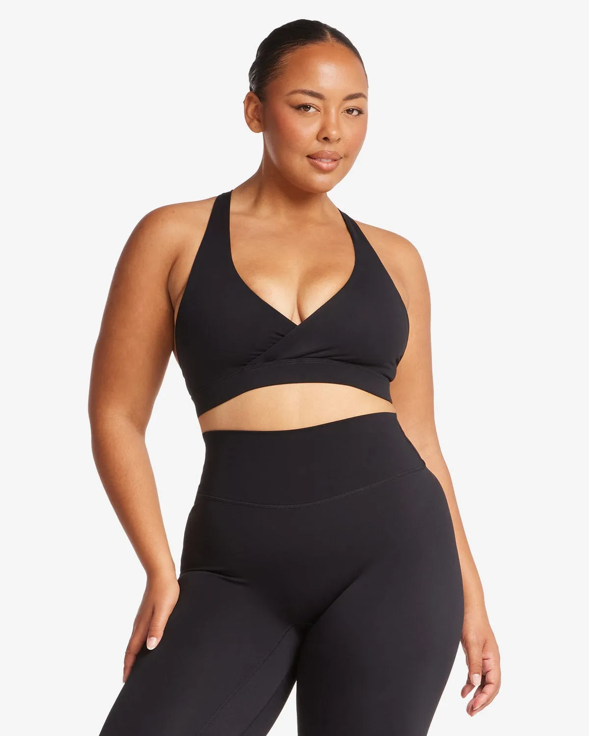 Fade Bella Crop | Black sold by Crop Shop Boutique