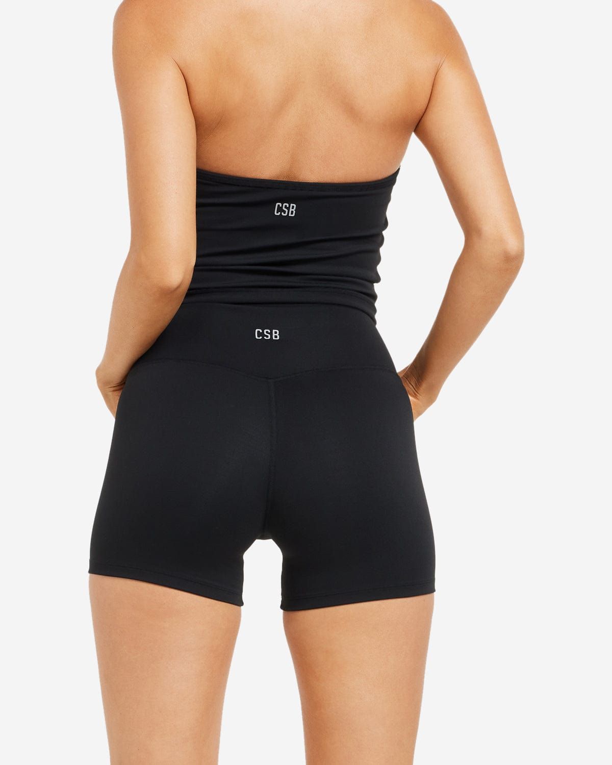 Activluxe Shorts 4" | Black sold by Crop Shop Boutique product image thumbnail 2