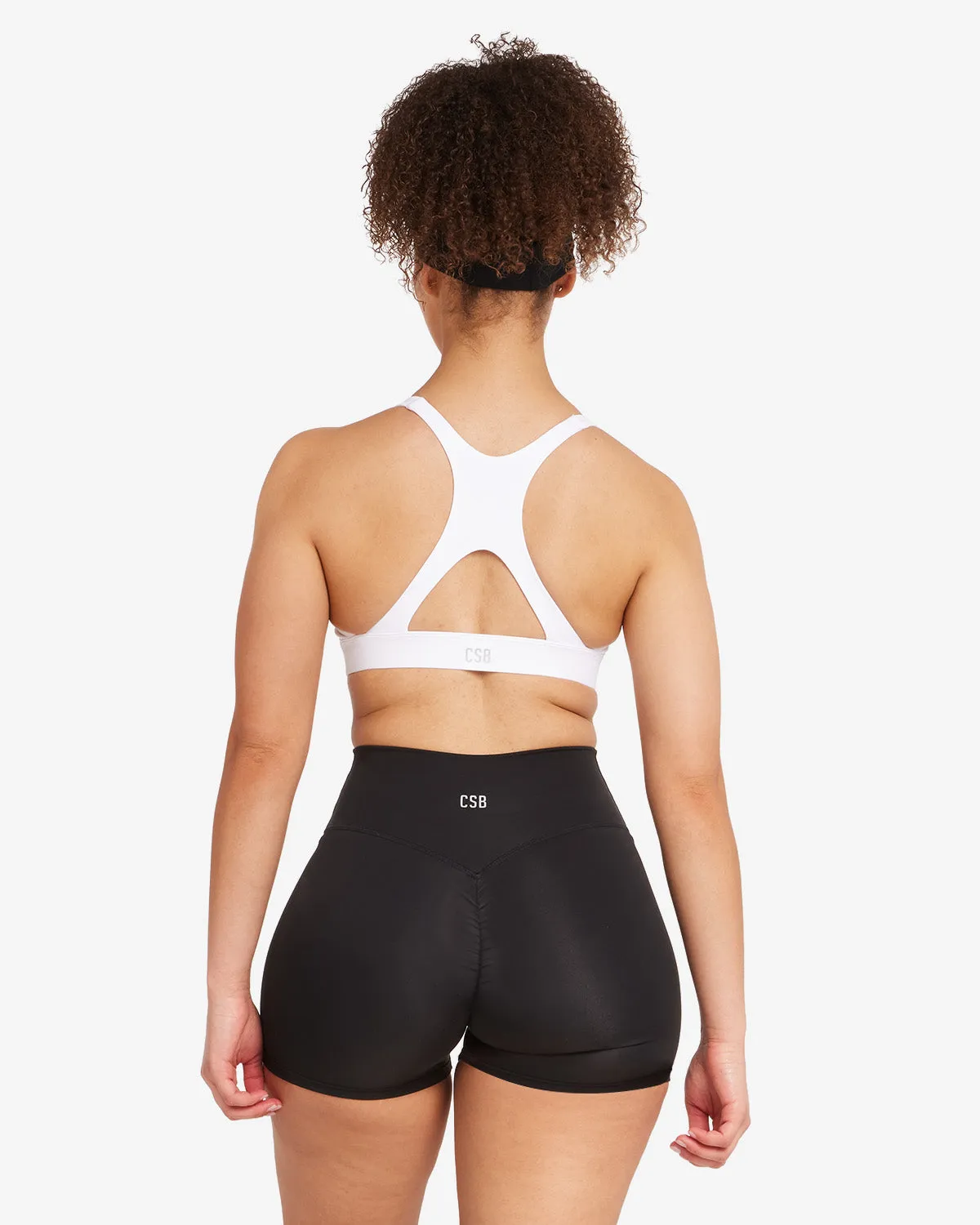 Activluxe Riley Power Crop | White sold by Crop Shop Boutique product image thumbnail 2