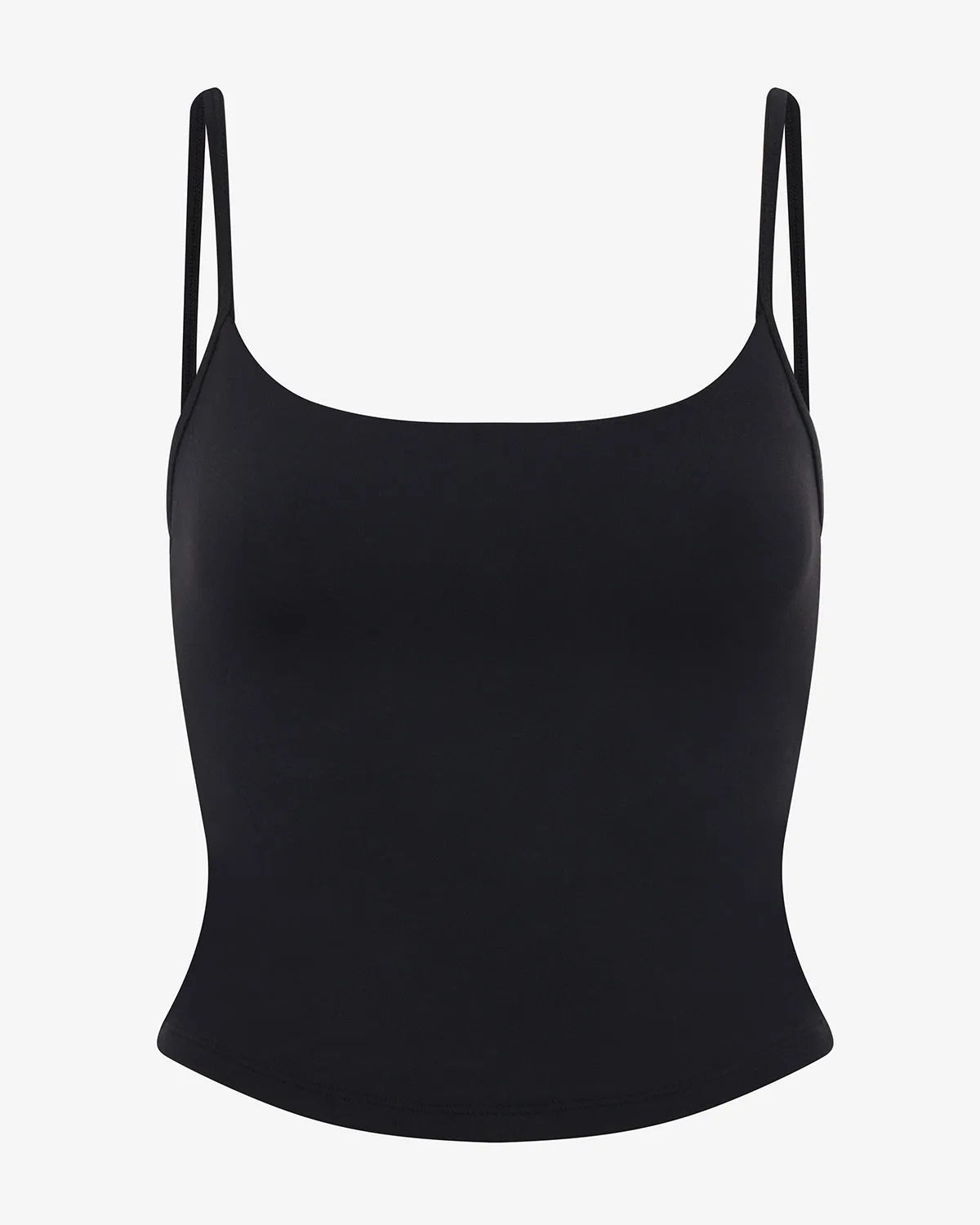 Form Cami Tank | Black sold by Crop Shop Boutique product image thumbnail 4