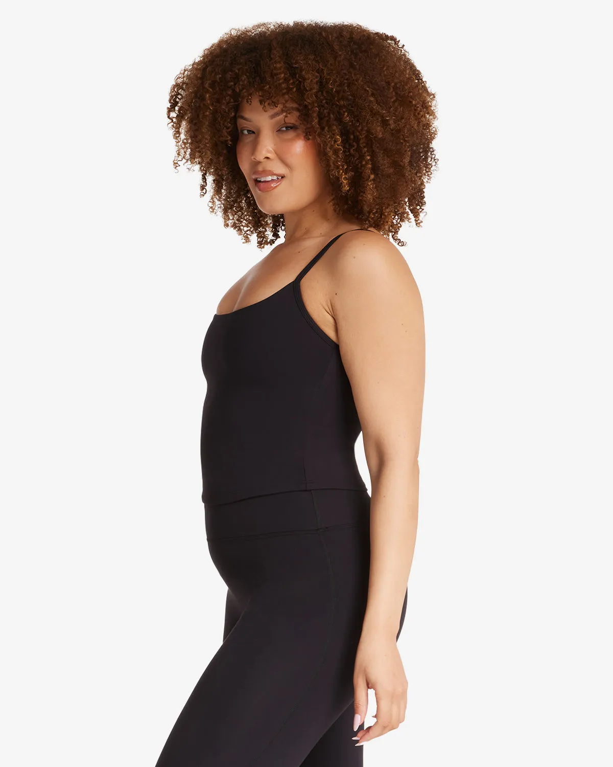 Form Cami Tank | Black sold by Crop Shop Boutique product image thumbnail 2