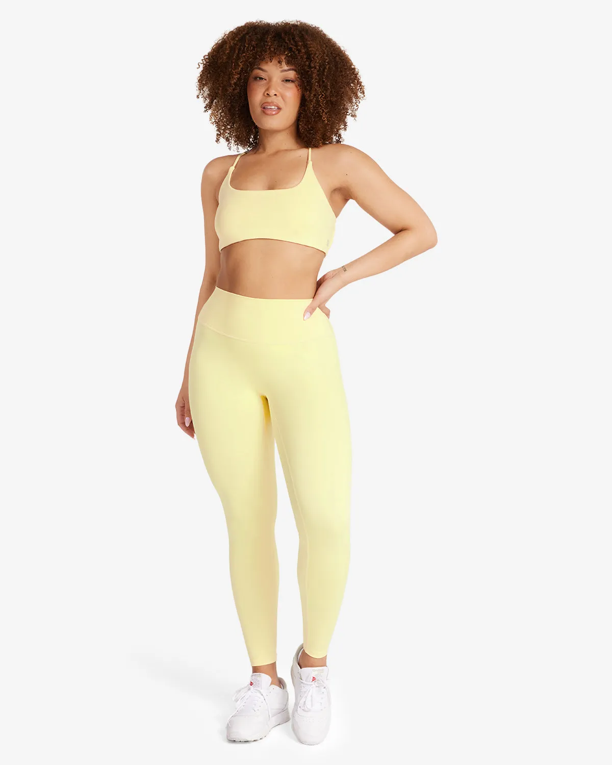 Serenity Leggings | Lemon sold by Crop Shop Boutique
