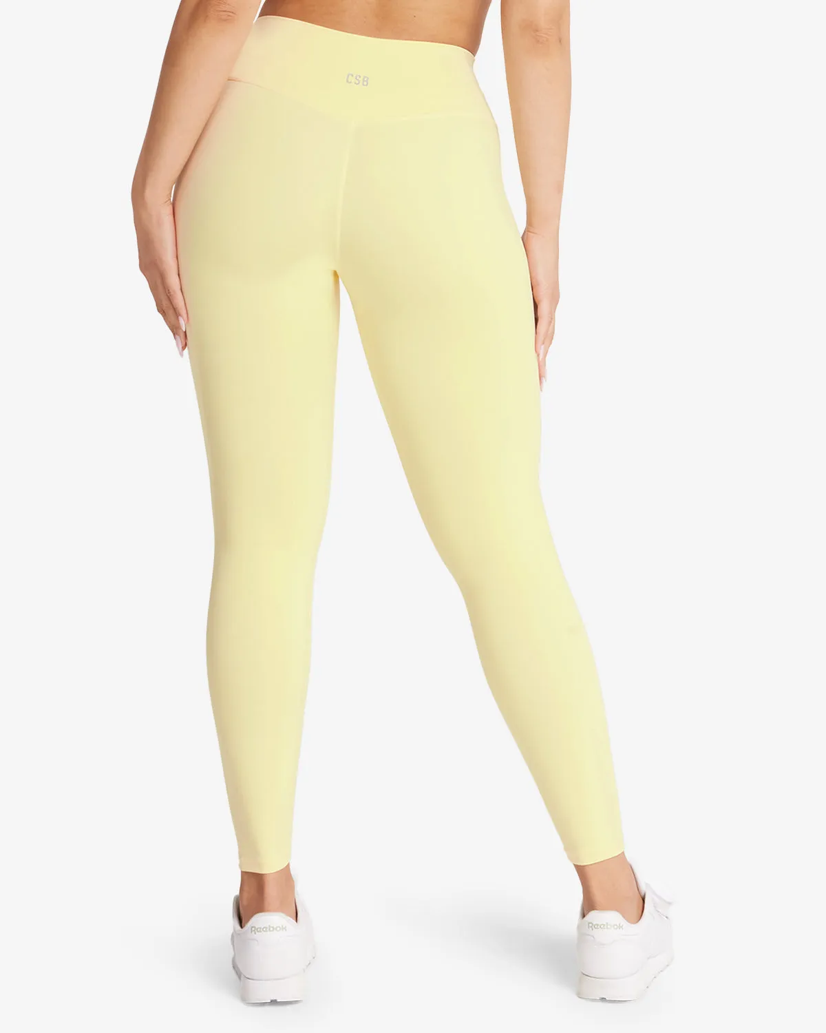 Serenity Leggings | Lemon sold by Crop Shop Boutique product image thumbnail 2