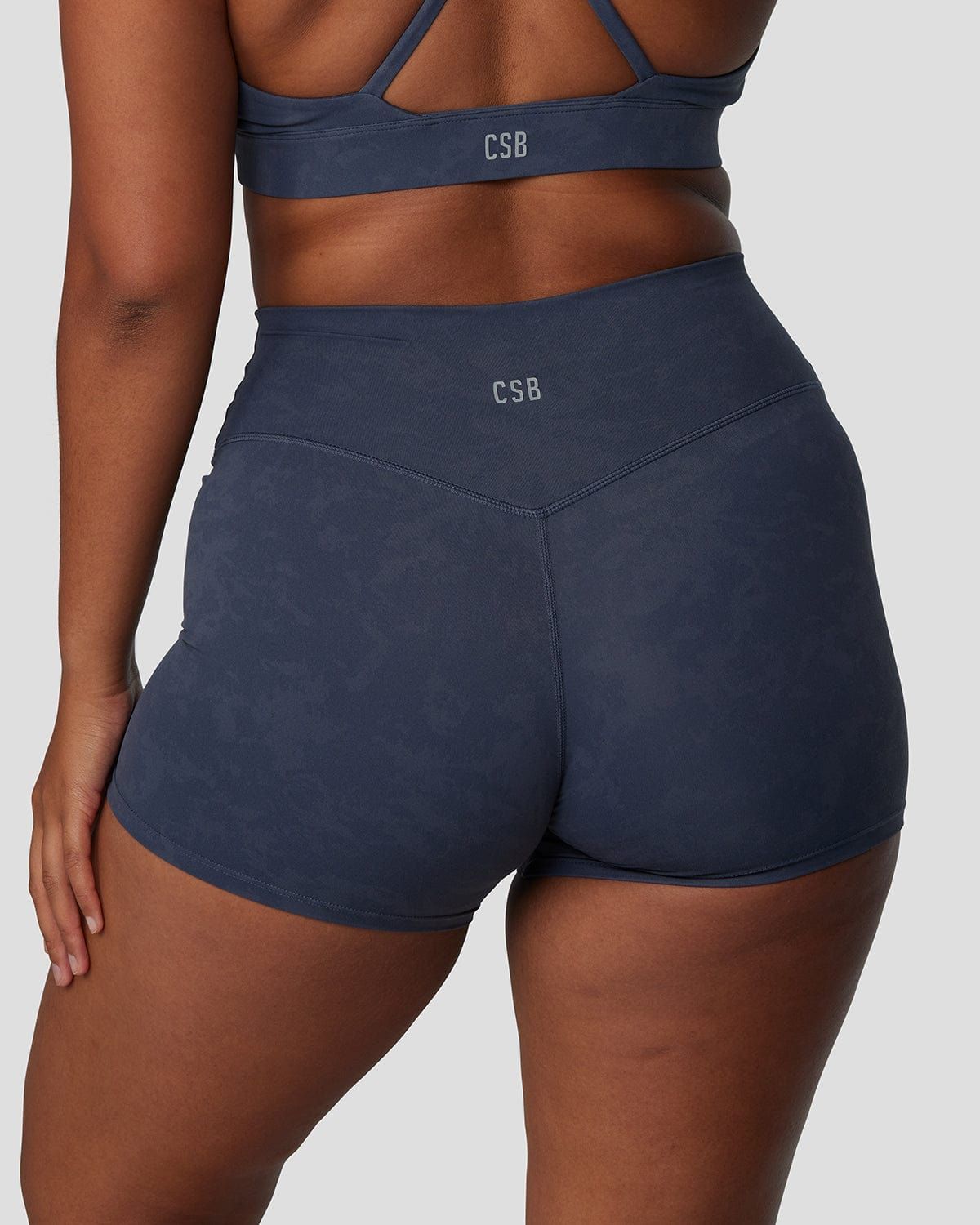 Fade Shorts 4" | Slate sold by Crop Shop Boutique product image thumbnail 4